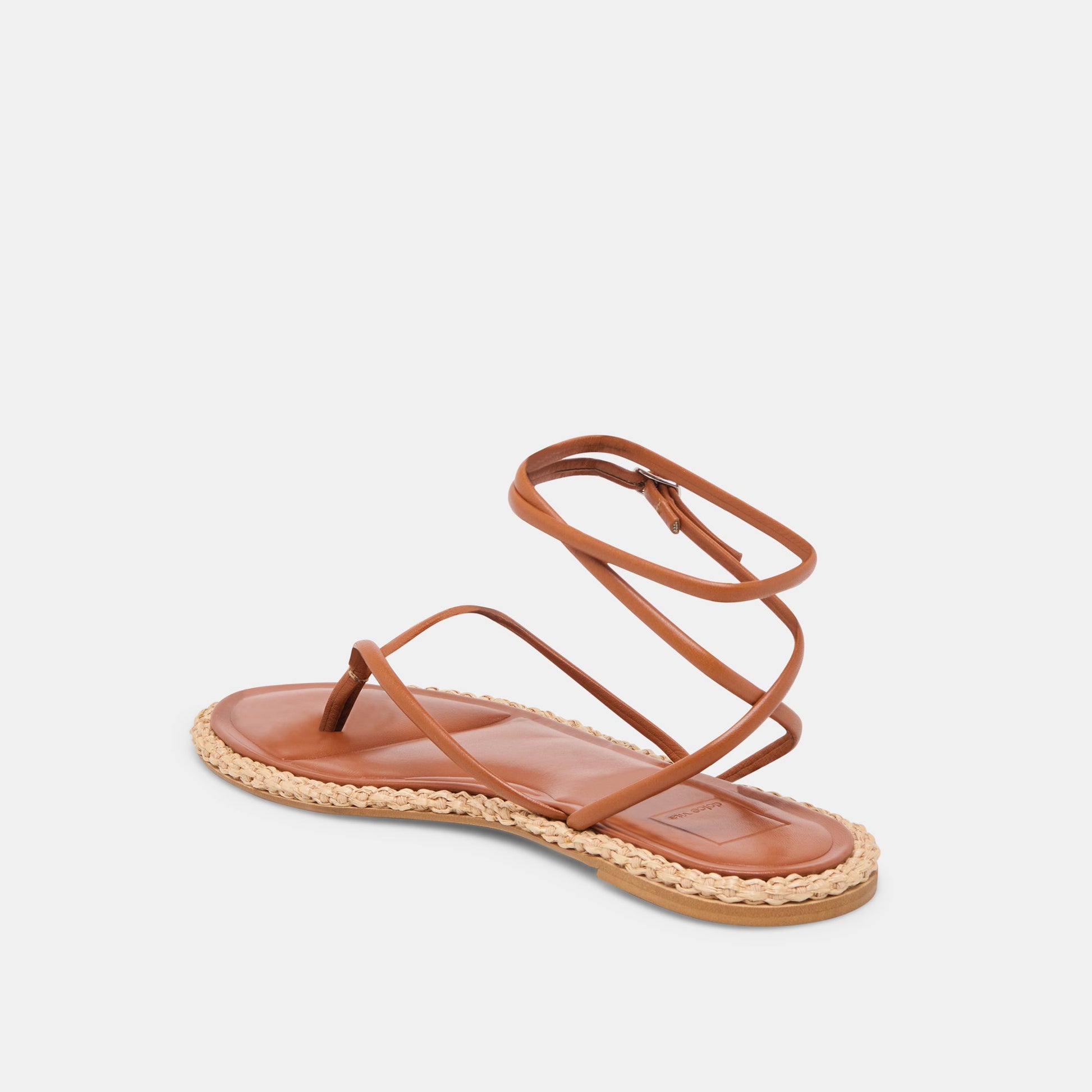 COVE SANDALS BROWN LEATHER - Dolce Vita