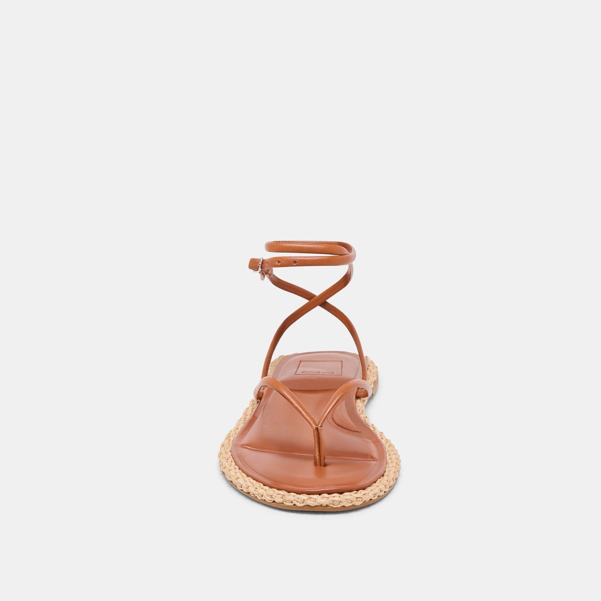 COVE SANDALS BROWN LEATHER - Dolce Vita