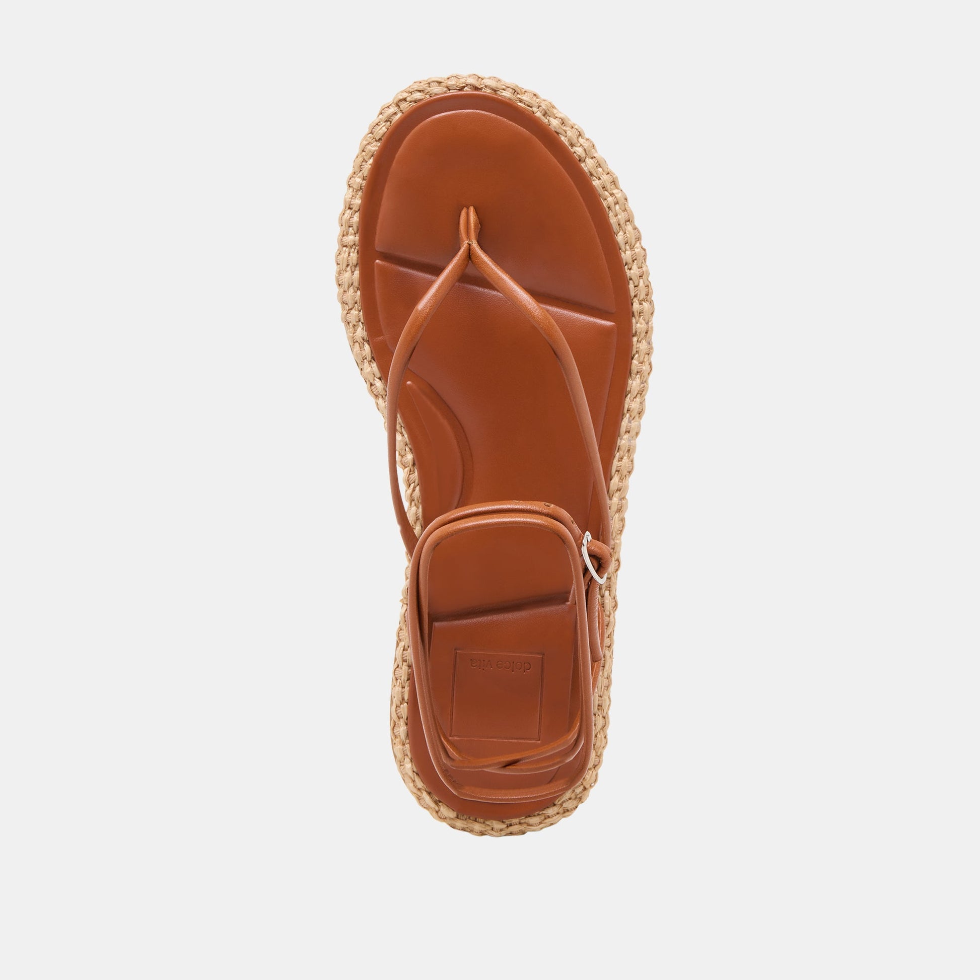 COVE SANDALS BROWN LEATHER - Dolce Vita