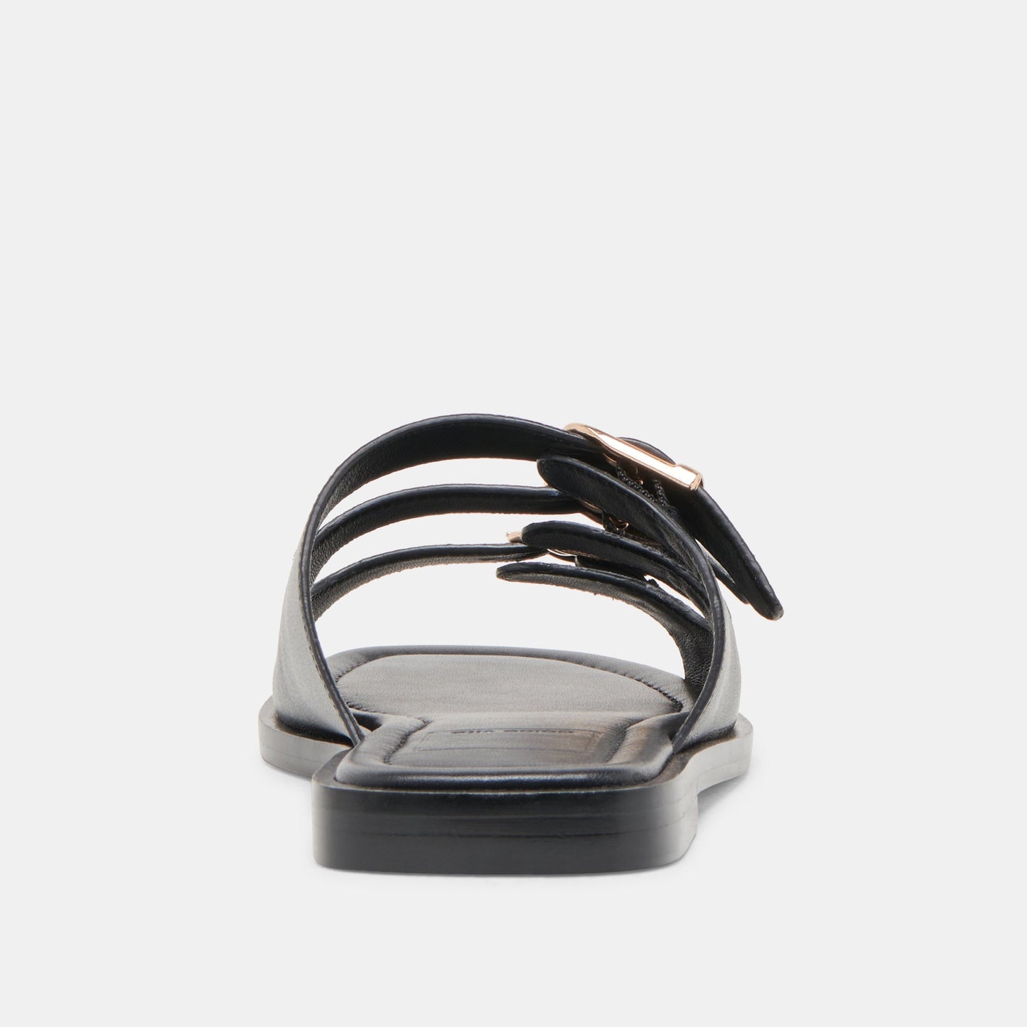 Fin Black Leather Sandals - Dolce Vita
