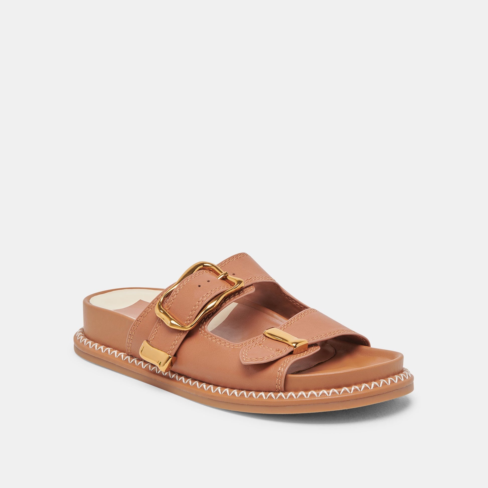 SEVANA SANDALS SADDLE LEATHER - Dolce Vita