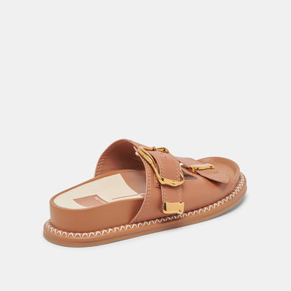 SEVANA SANDALS SADDLE LEATHER - Dolce Vita