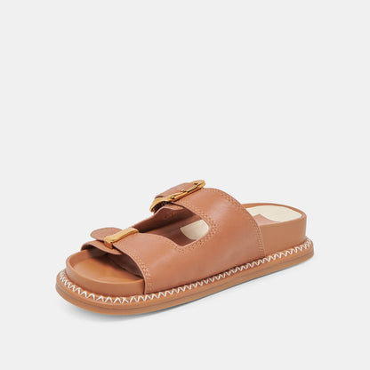 SEVANA SANDALS SADDLE LEATHER - Dolce Vita
