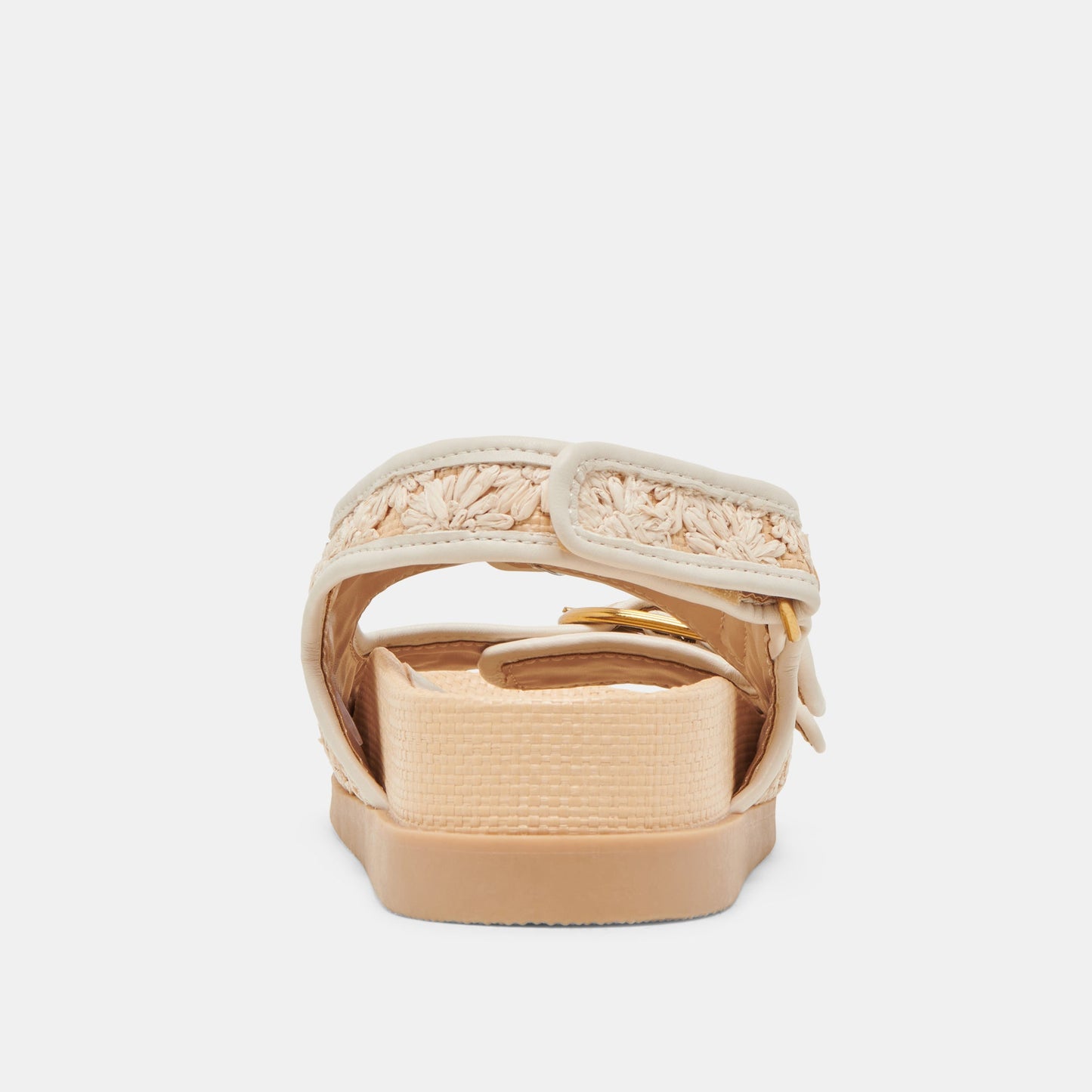 STARLA SANDALS CREME FLORAL RAFFIA - Dolce Vita