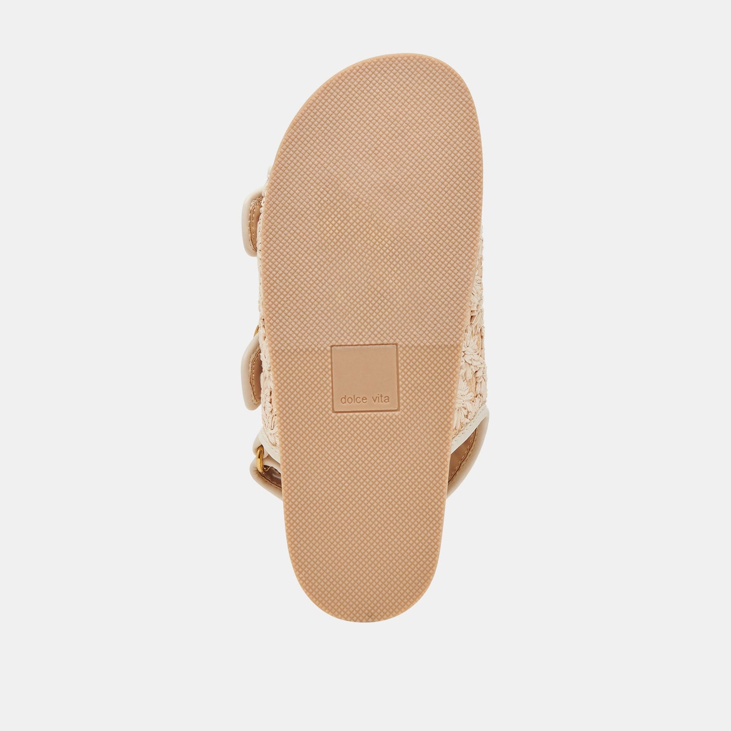 STARLA SANDALS CREME FLORAL RAFFIA - Dolce Vita