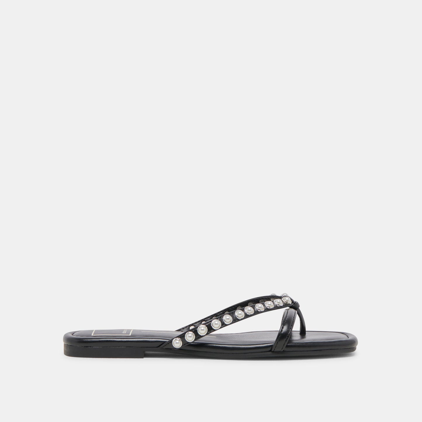 LUCCA PEARL SANDALS BLACK PEARLS - Dolce Vita
