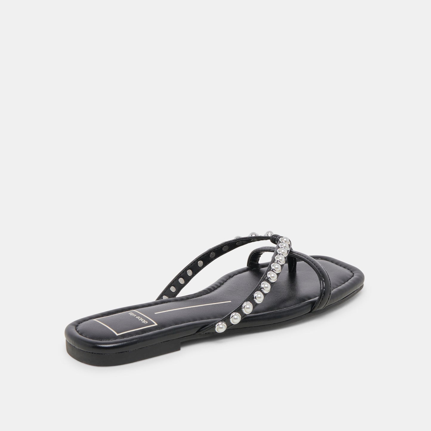 LUCCA PEARL SANDALS BLACK PEARLS - Dolce Vita