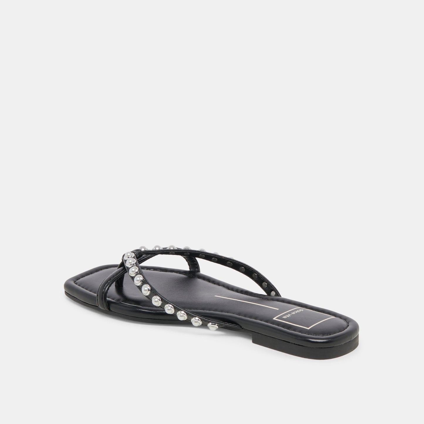 LUCCA PEARL SANDALS BLACK PEARLS - Dolce Vita