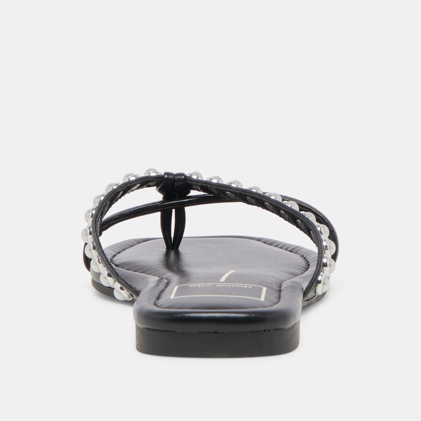 LUCCA PEARL SANDALS BLACK PEARLS - Dolce Vita