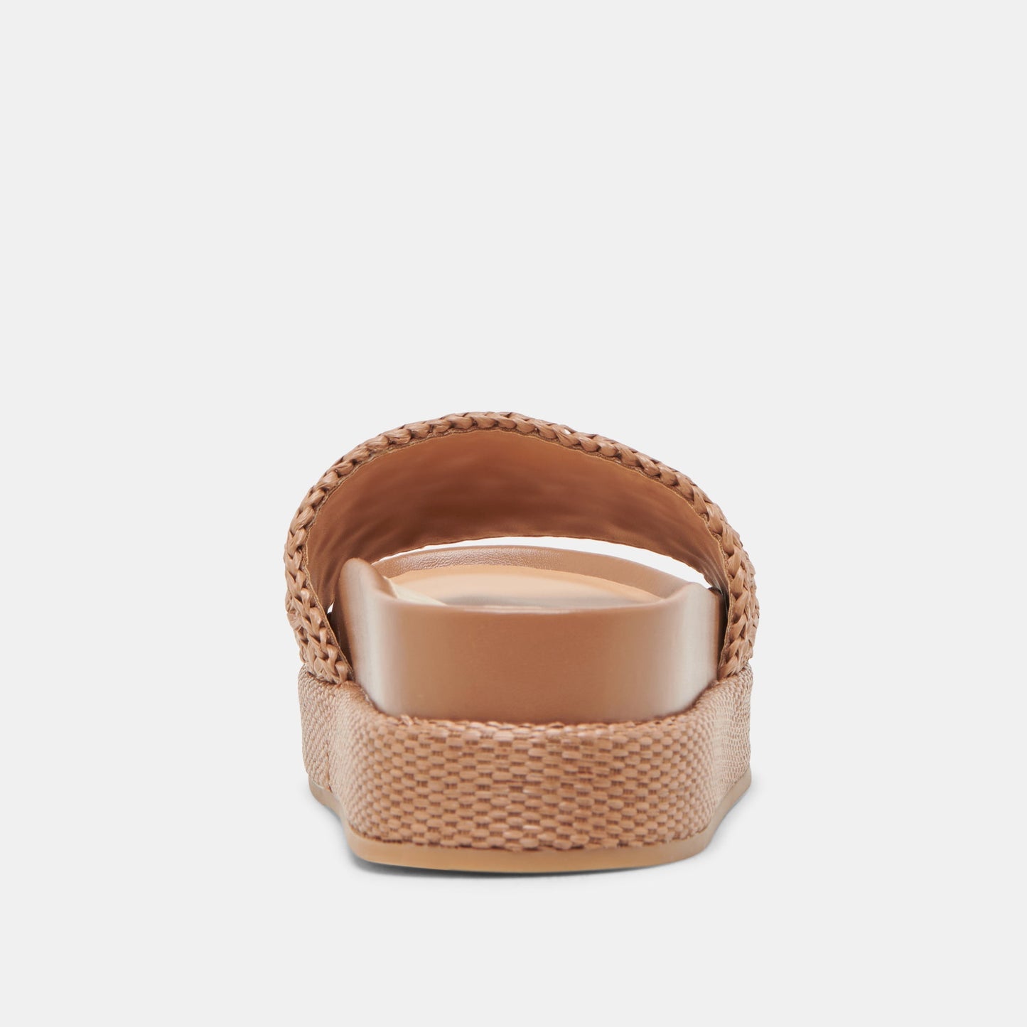 SIDONA SANDALS BROWN RAFFIA - Dolce Vita