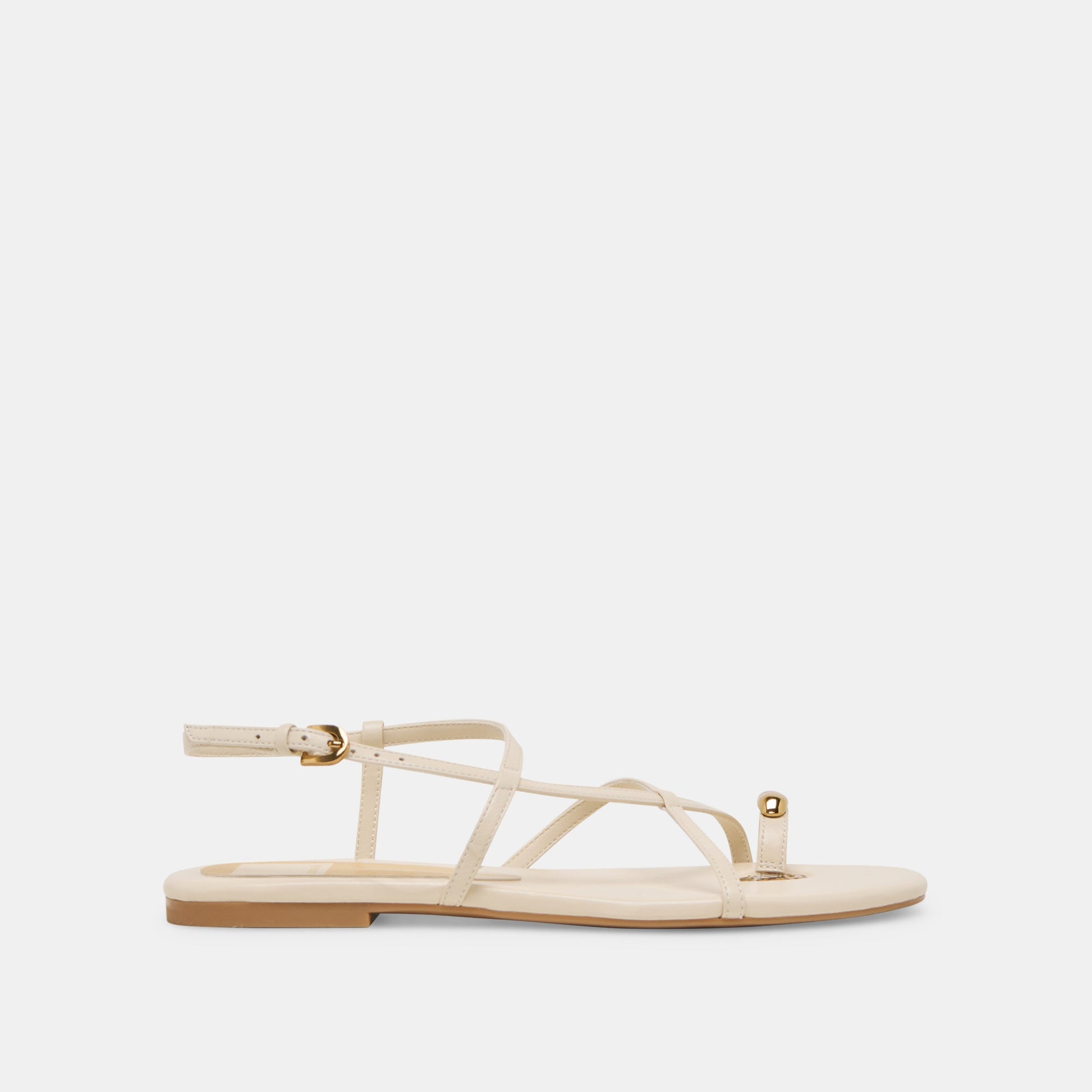 KESHA SANDALS BONE LEATHER - Dolce Vita