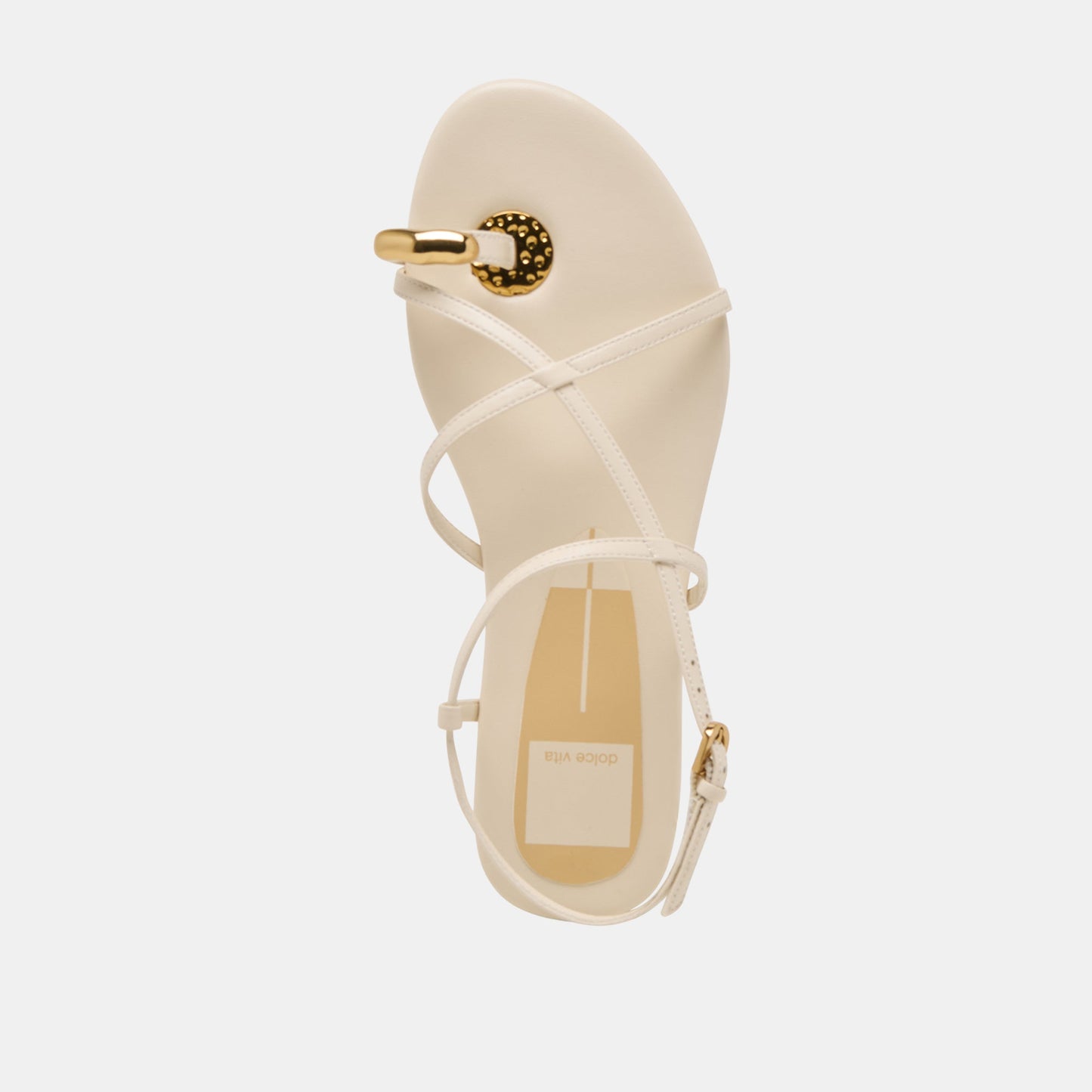 KESHA SANDALS BONE LEATHER - Dolce Vita
