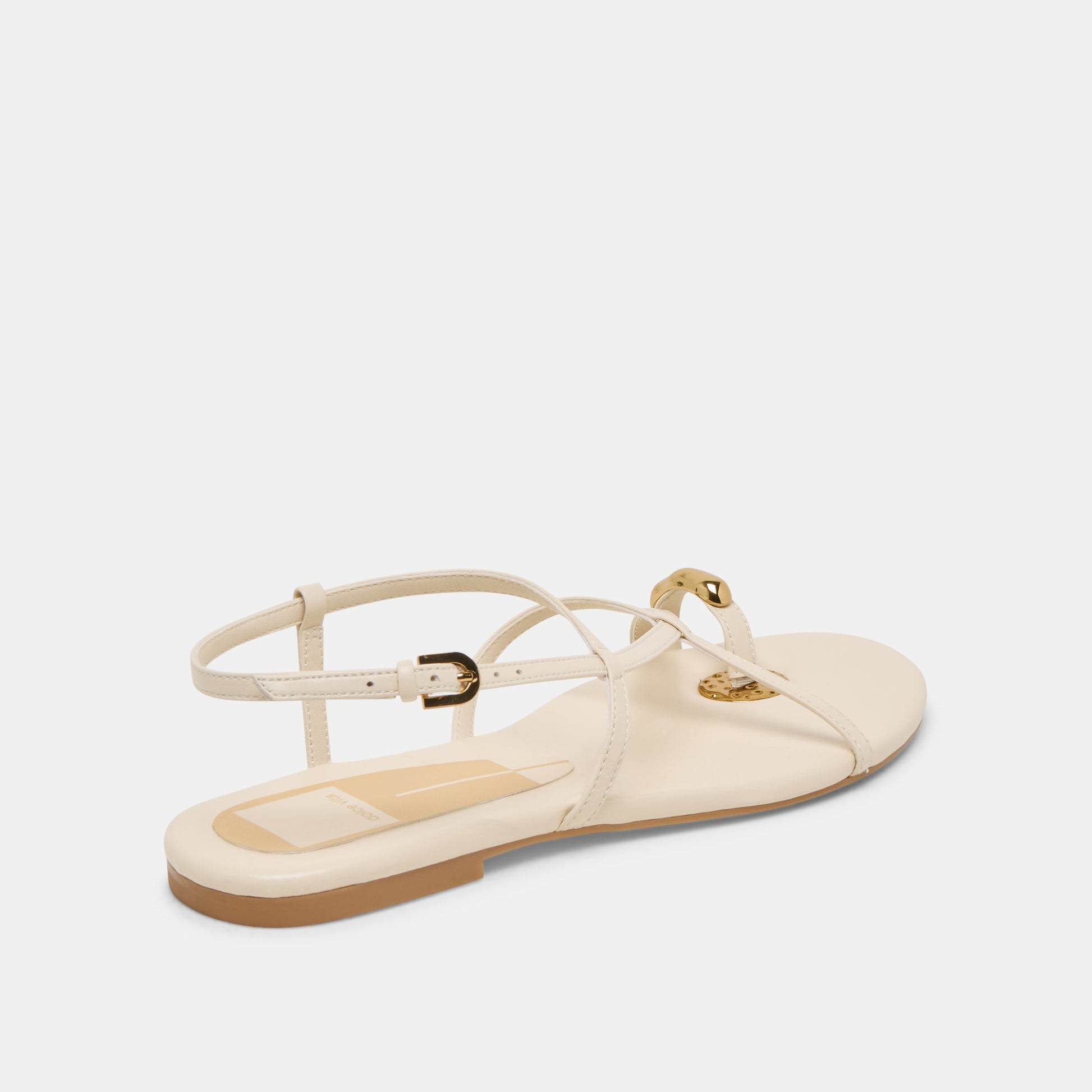 KESHA SANDALS BONE LEATHER - Dolce Vita