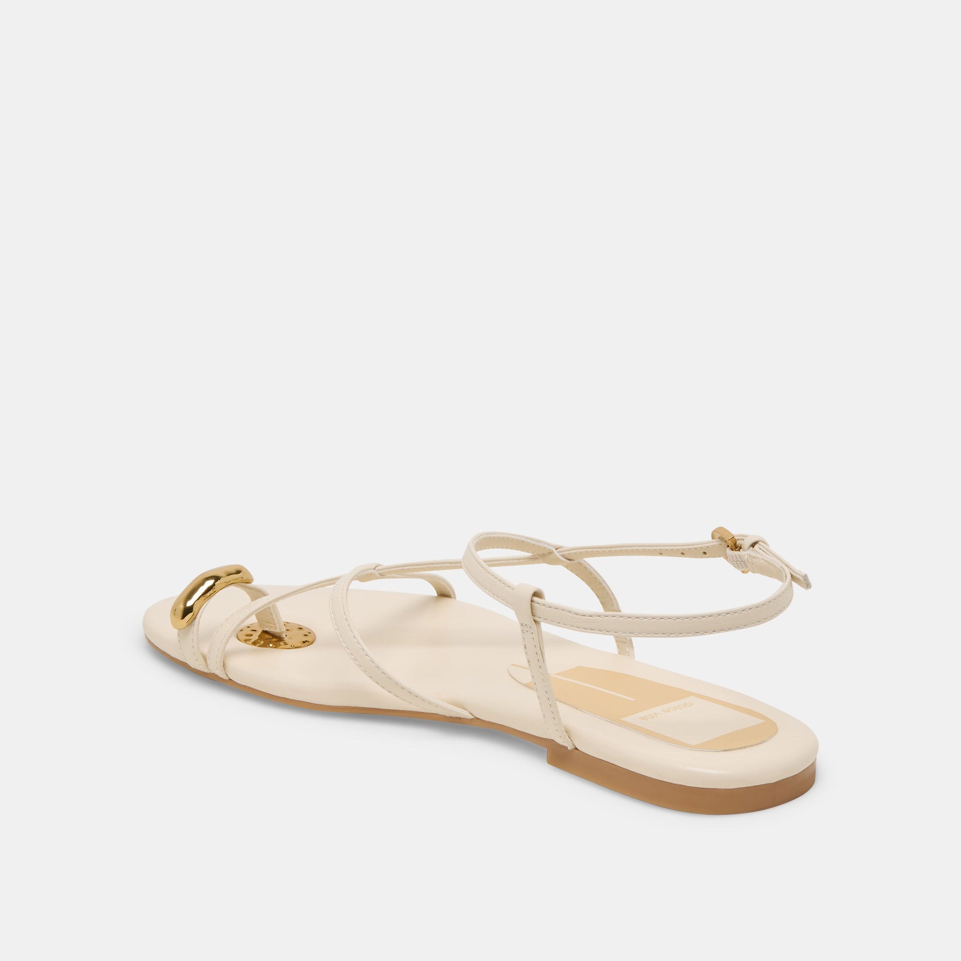 KESHA SANDALS BONE LEATHER - Dolce Vita