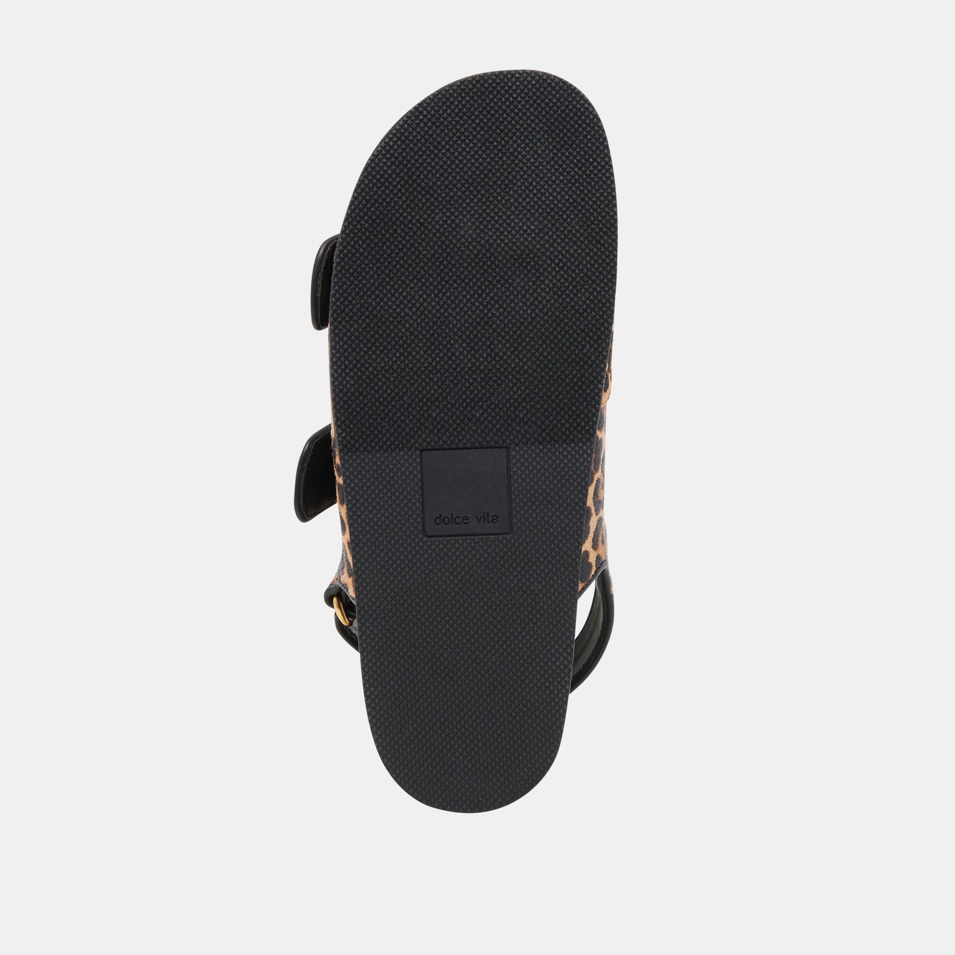 STARLA SANDALS LEOPARD BLACK CALF HAIR - Dolce Vita