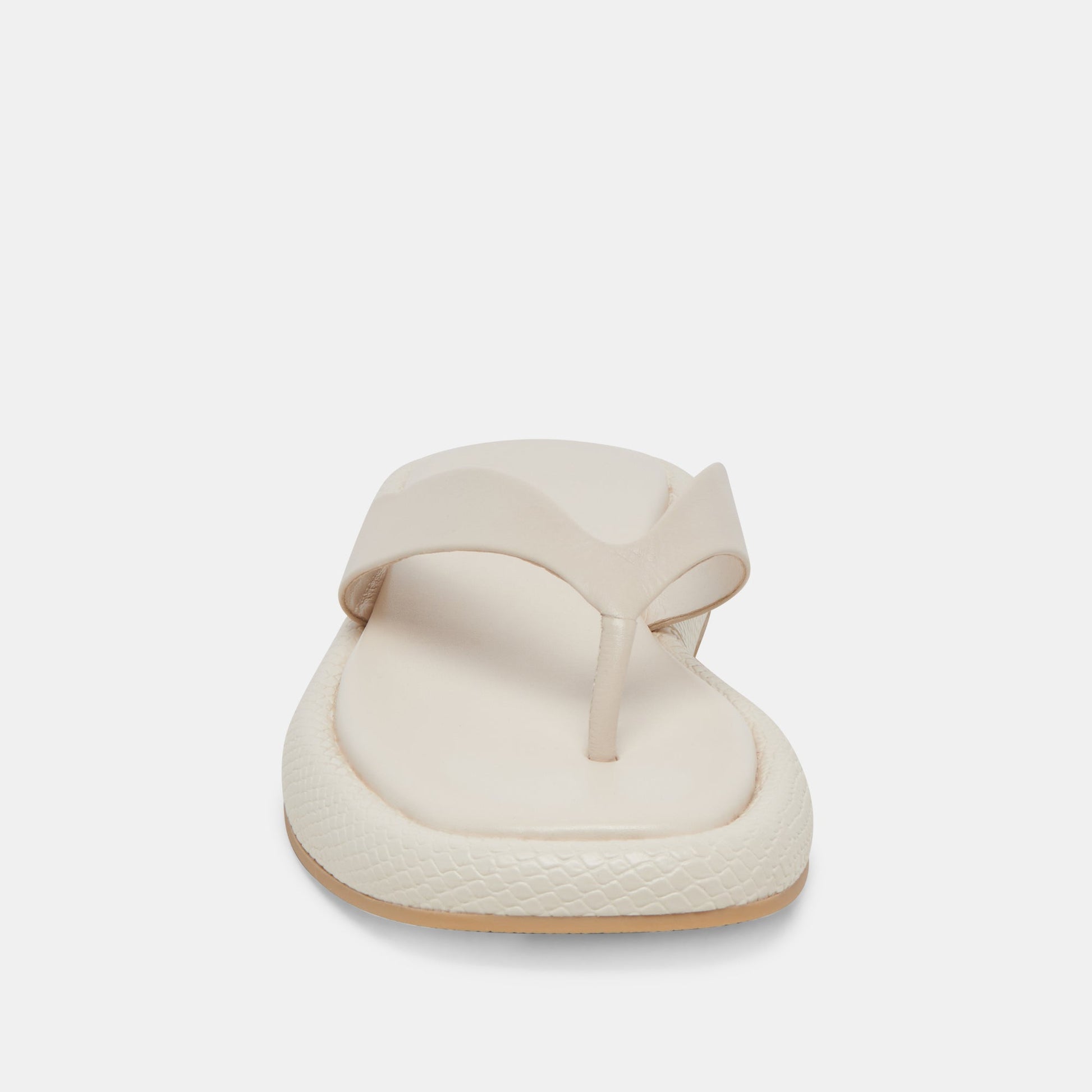ADIN SANDALS IVORY LEATHER - Dolce Vita