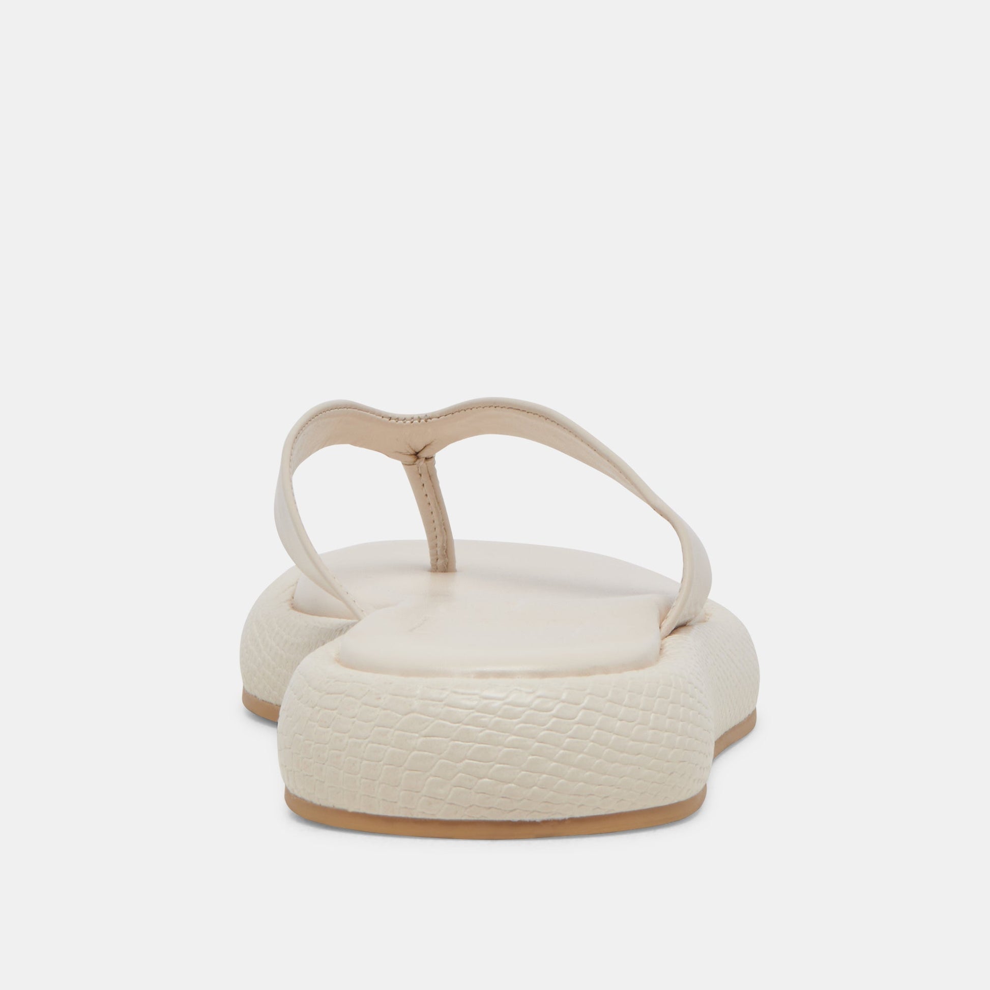 ADIN SANDALS IVORY LEATHER - Dolce Vita