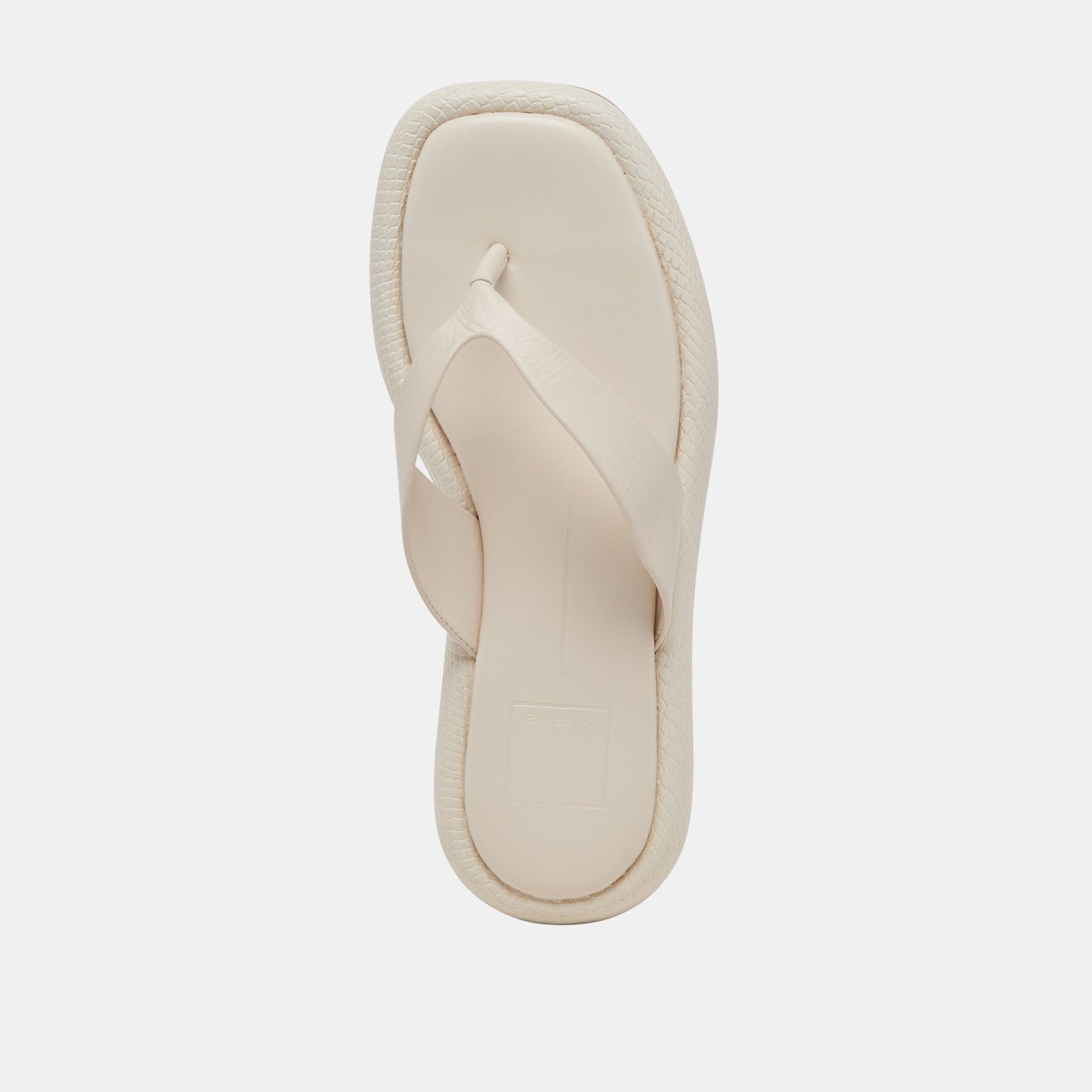 ADIN SANDALS IVORY LEATHER - Dolce Vita