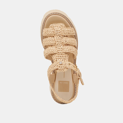 LATICE SANDALS LT NATURAL KNIT - Dolce Vita