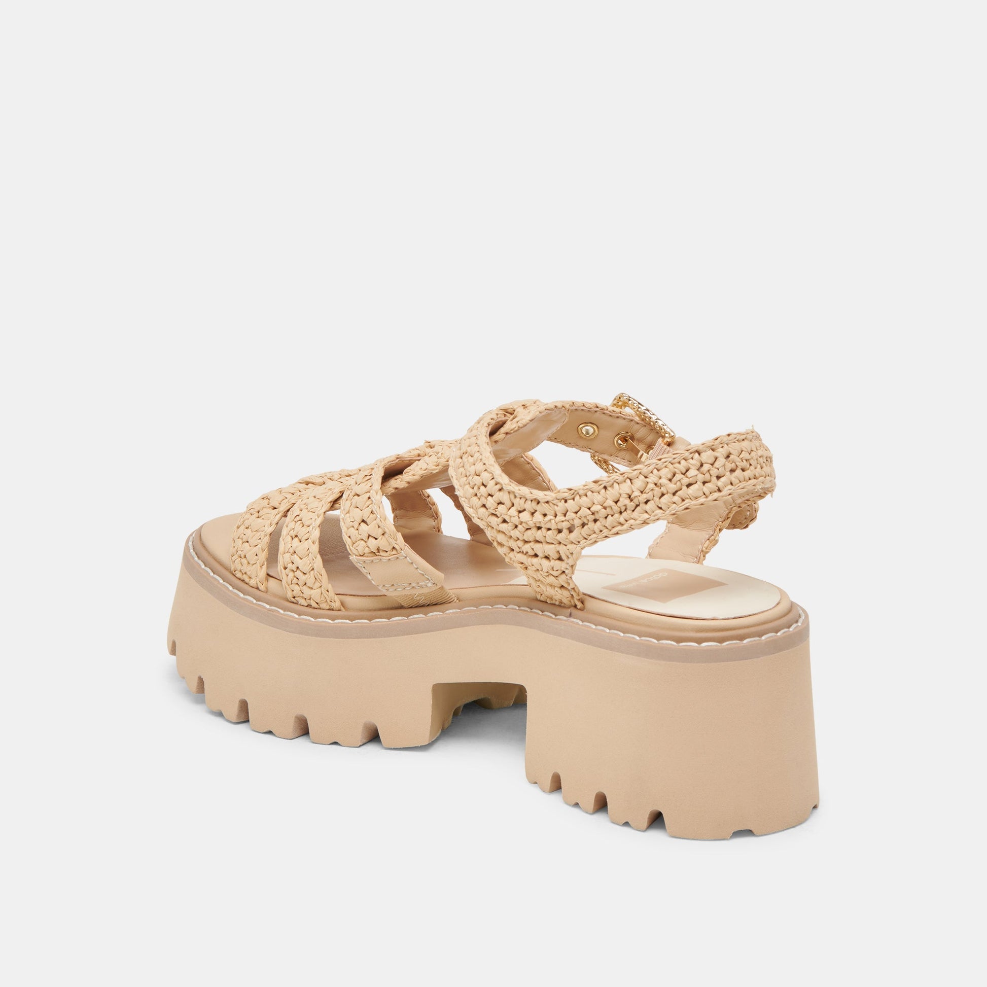 LATICE SANDALS LT NATURAL KNIT - Dolce Vita