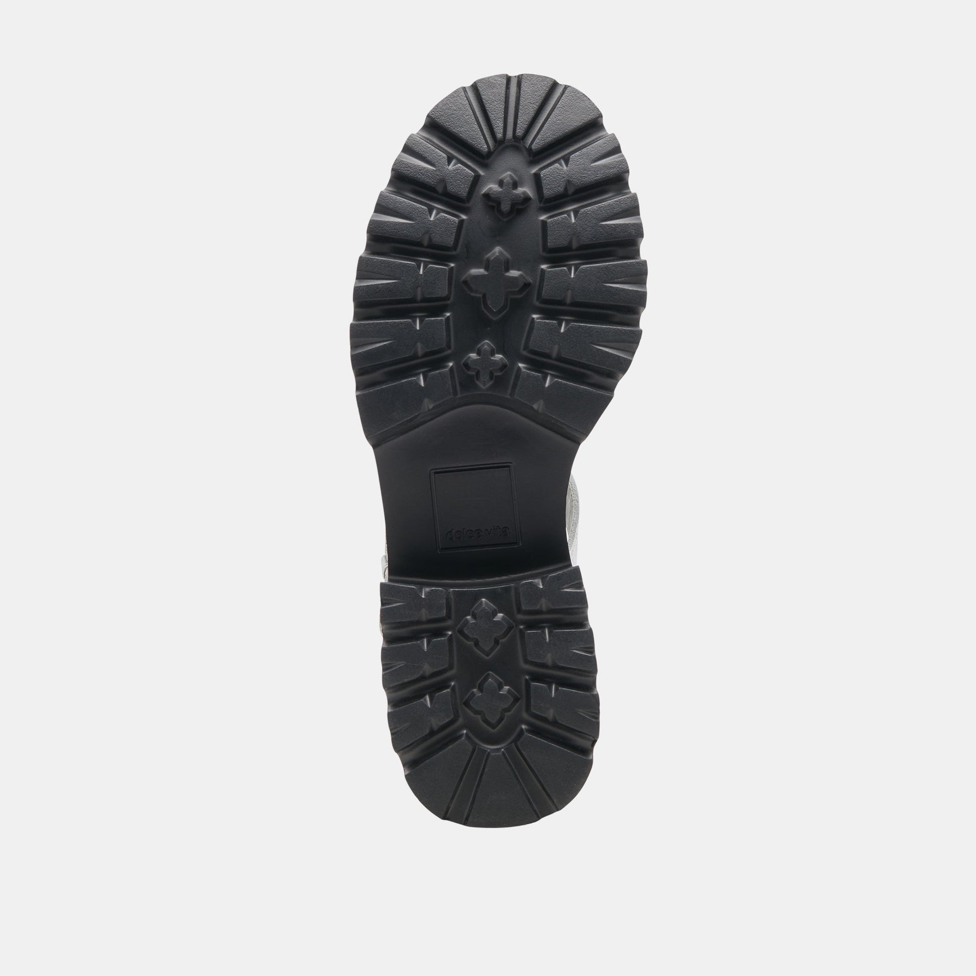 LATICE SANDALS SILVER DISTRESSED LEATHER - Dolce Vita