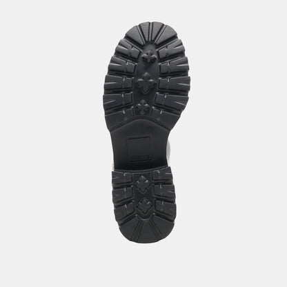 LATICE SANDALS SILVER DISTRESSED LEATHER - Dolce Vita