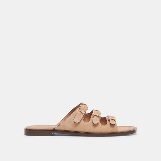 Fin Tan Suede Sandals - Dolce Vita