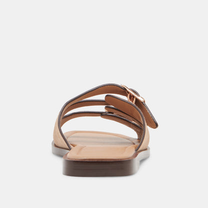 Fin Tan Suede Sandals - Dolce Vita