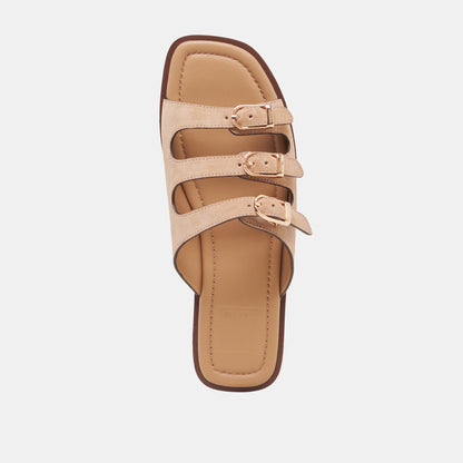 Fin Tan Suede Sandals - Dolce Vita