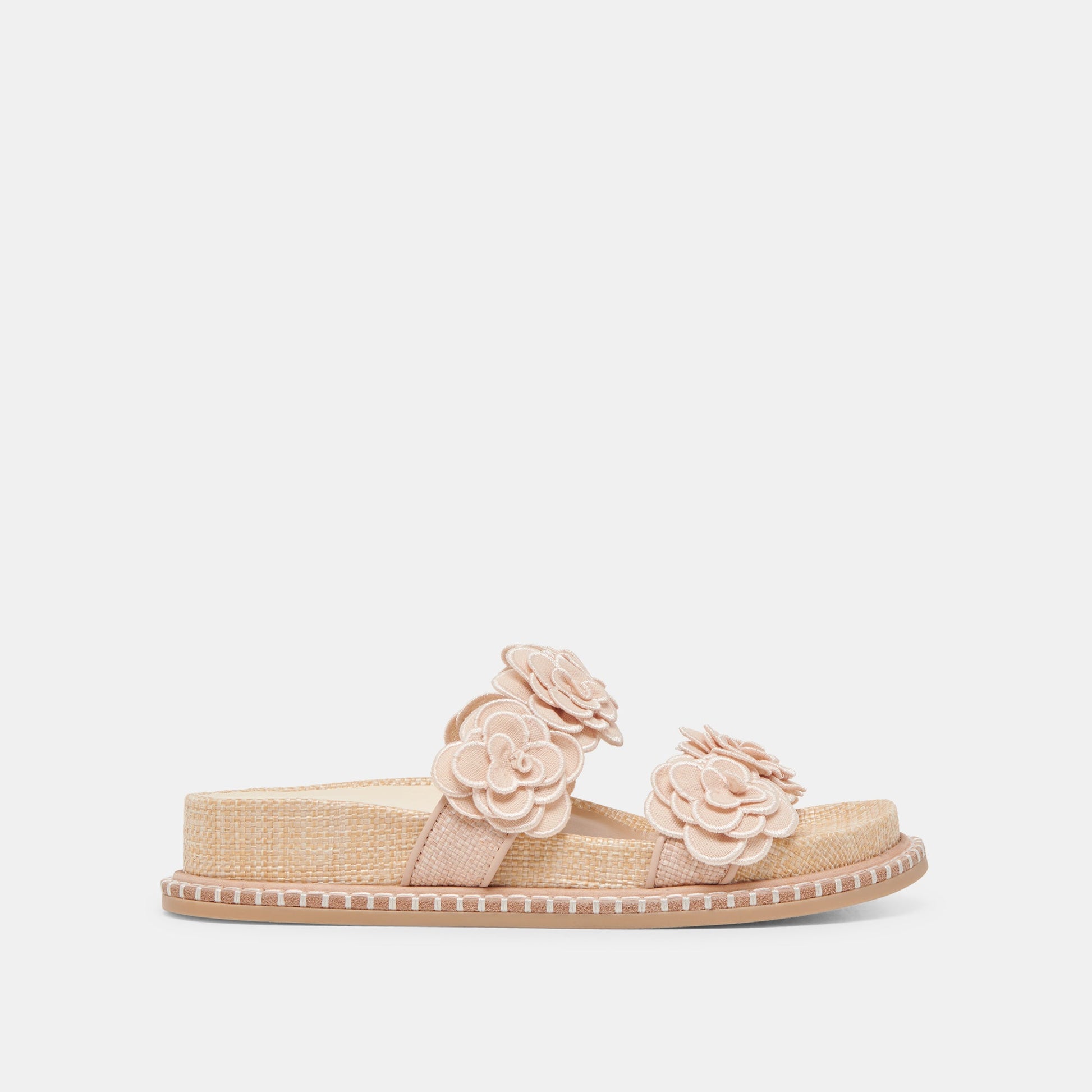 SHERLA SANDALS PRALINE RAFFIA - Dolce Vita