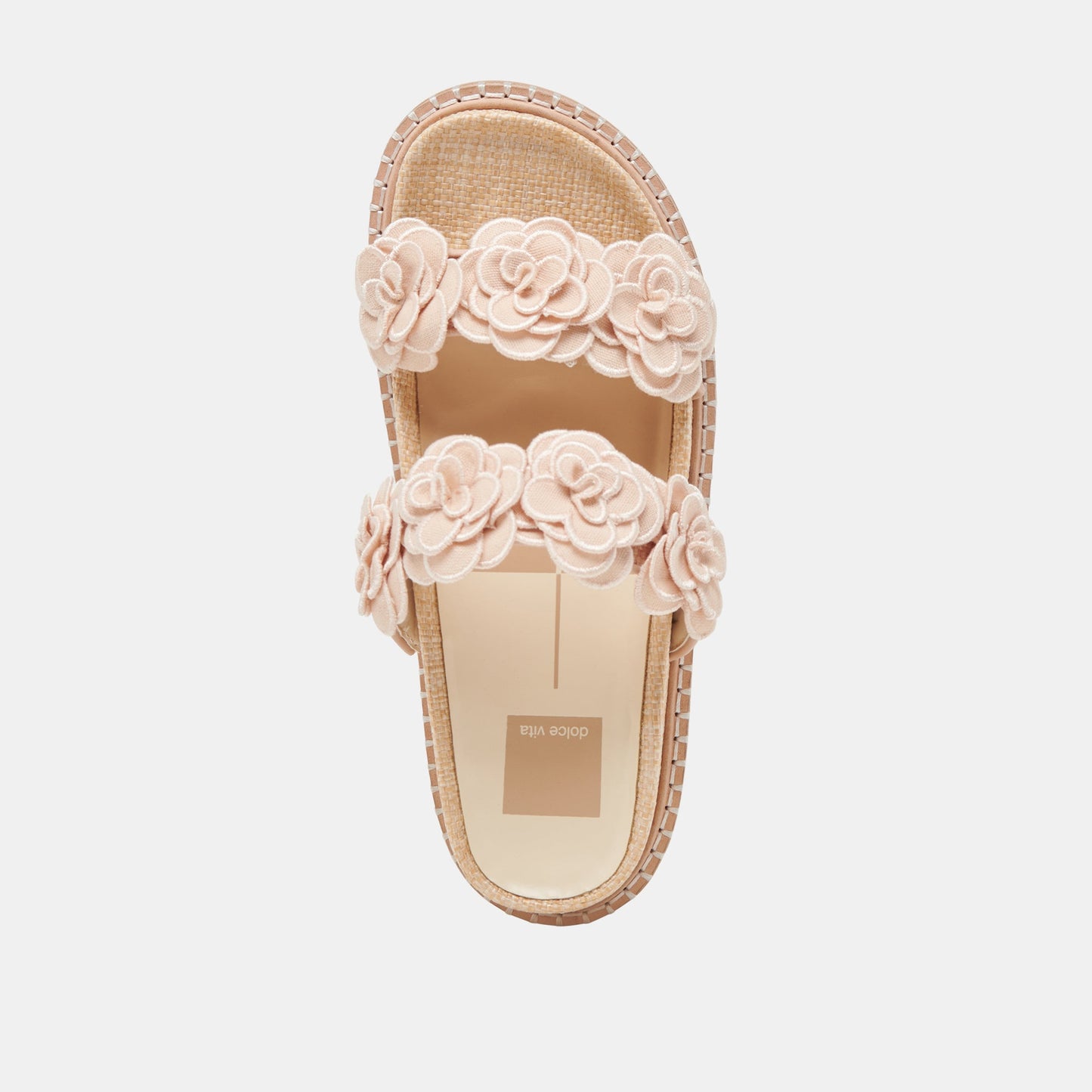 SHERLA SANDALS PRALINE RAFFIA - Dolce Vita