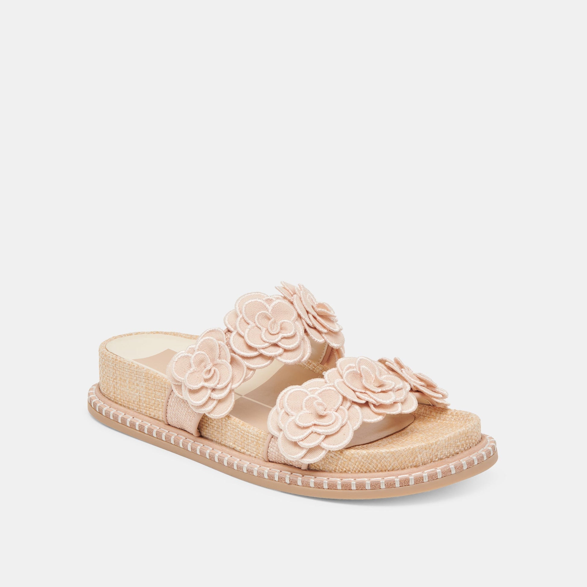 SHERLA SANDALS PRALINE RAFFIA - Dolce Vita