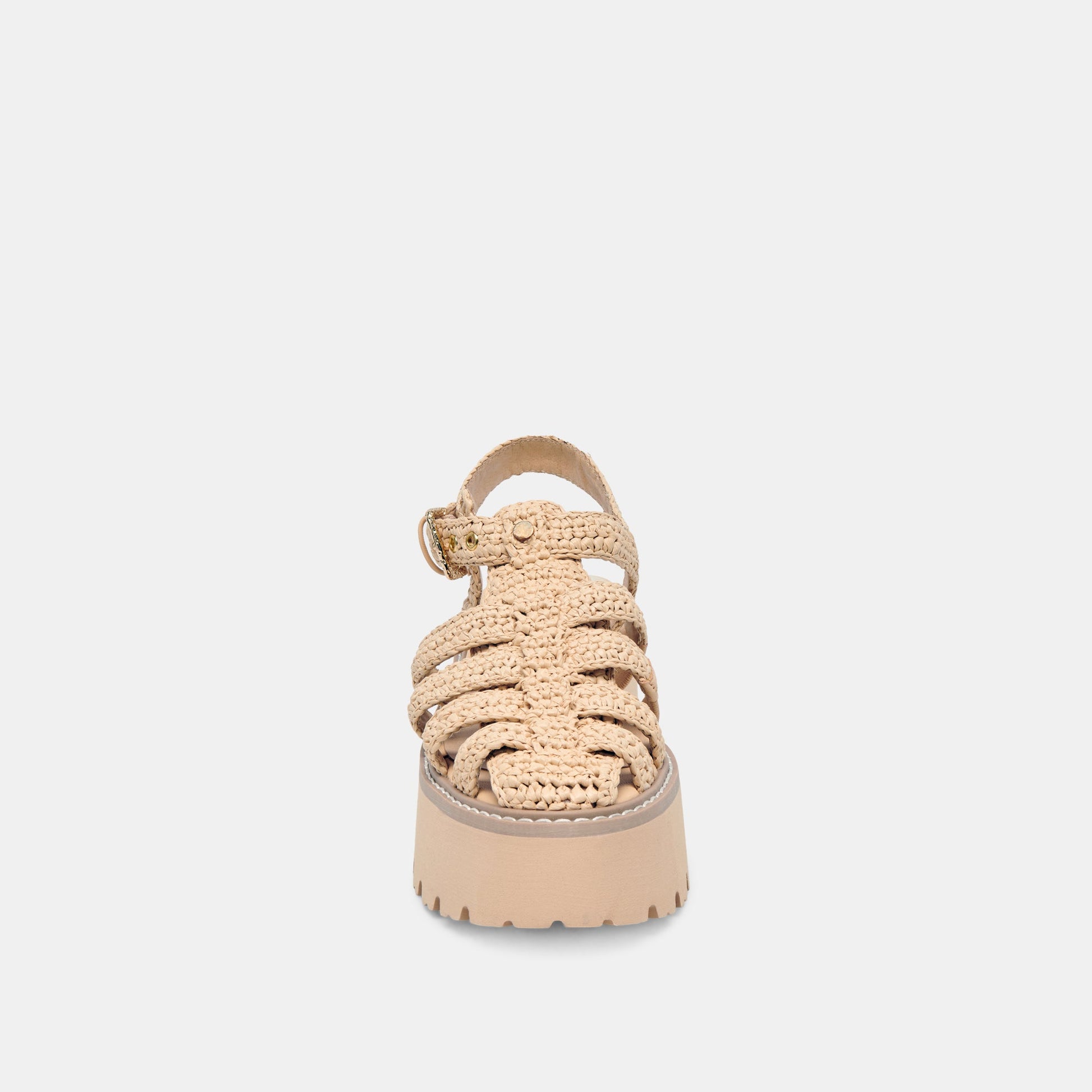 LASLY SANDALS NATURAL KNIT - Dolce Vita