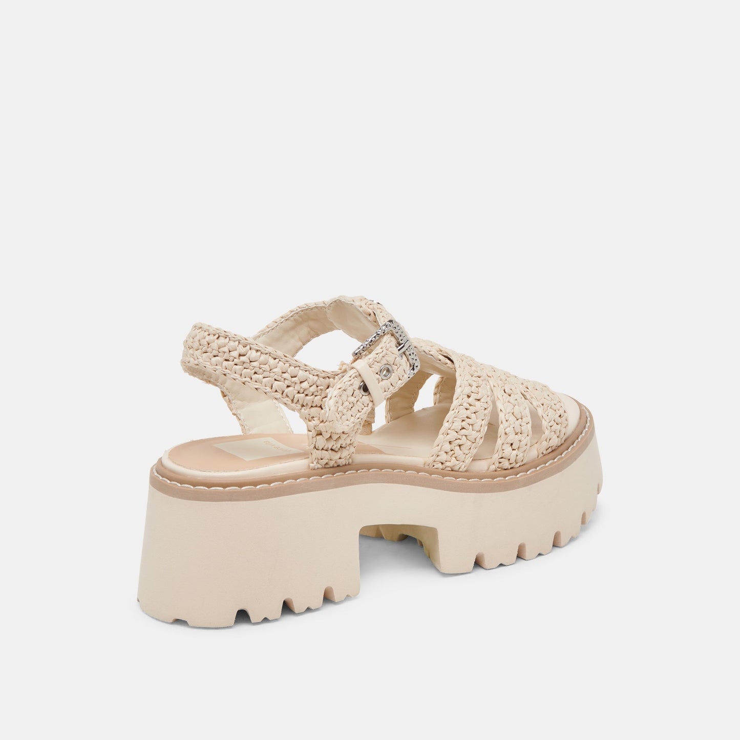 LATICE SANDALS OATMEAL KNIT - Dolce Vita