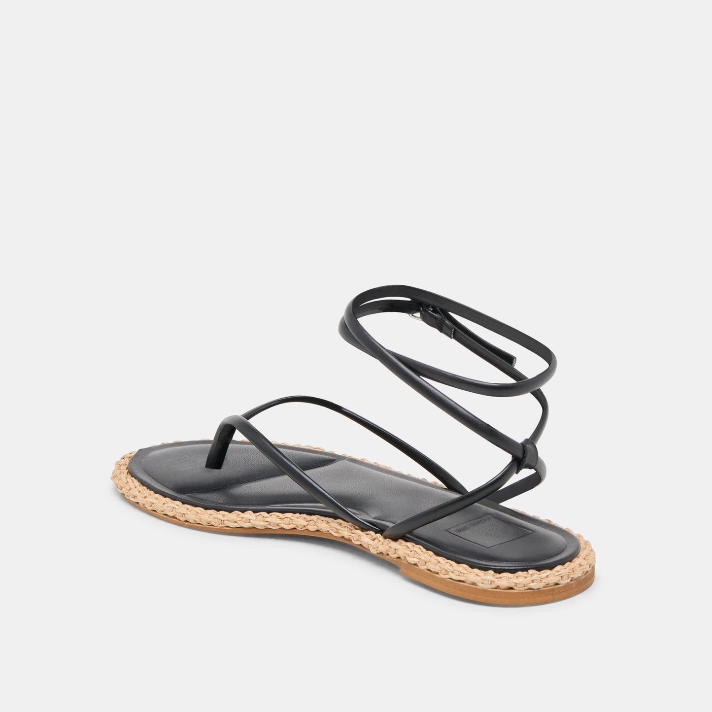 COVE SANDALS BLACK LEATHER - Dolce Vita