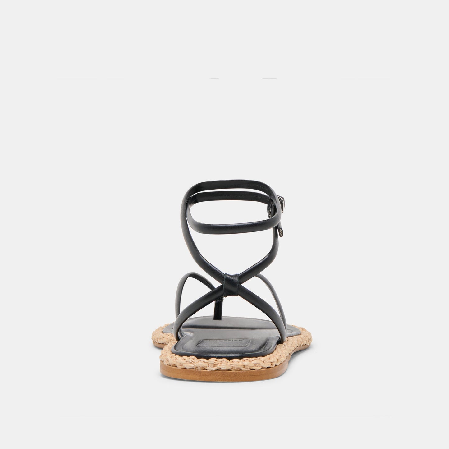 COVE SANDALS BLACK LEATHER - Dolce Vita