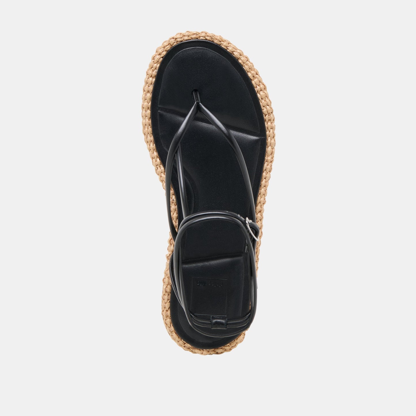 COVE SANDALS BLACK LEATHER - Dolce Vita
