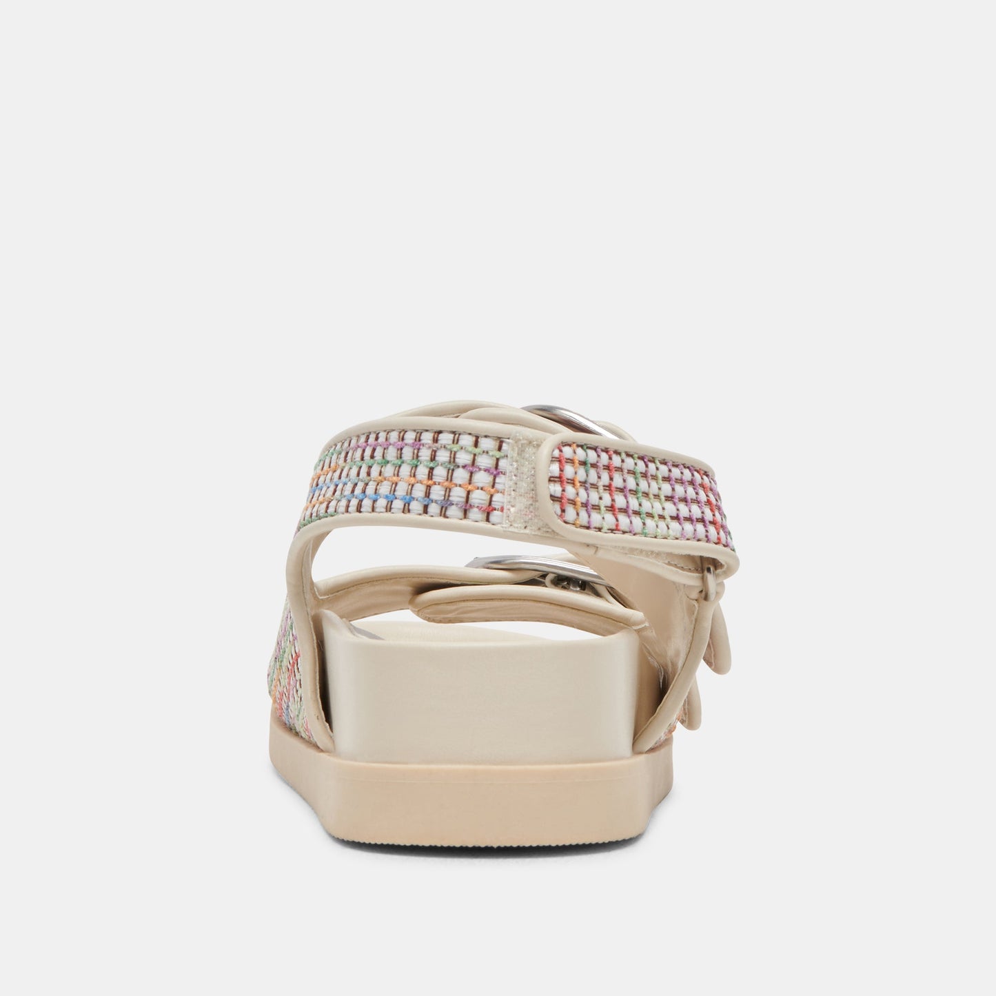 STARLA PRIDE SANDALS WHITE MULTI RAFFIA - Dolce Vita