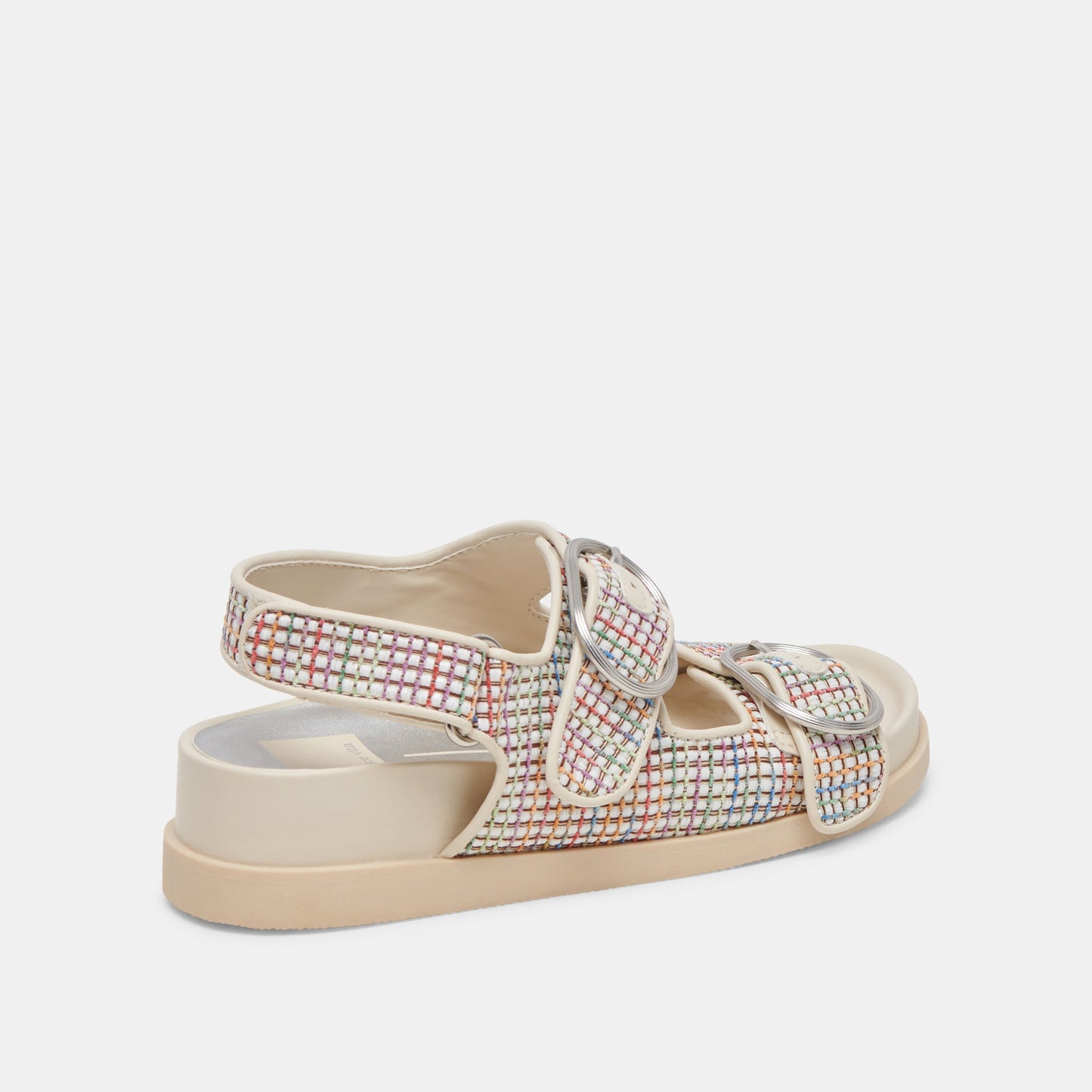 STARLA PRIDE SANDALS WHITE MULTI RAFFIA - Dolce Vita