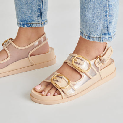 STARLA SANDALS CRYSTAL VINYL - Dolce Vita