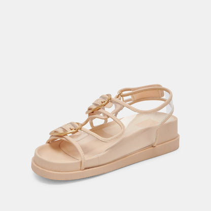 STARLA SANDALS CRYSTAL VINYL - Dolce Vita