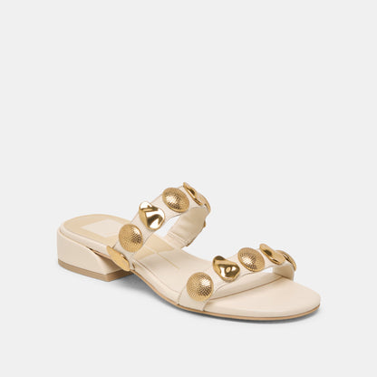 Farrow Creme Leather Sandals - Dolce Vita