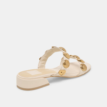 Farrow Creme Leather Sandals - Dolce Vita