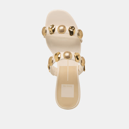 Farrow Creme Leather Sandals - Dolce Vita