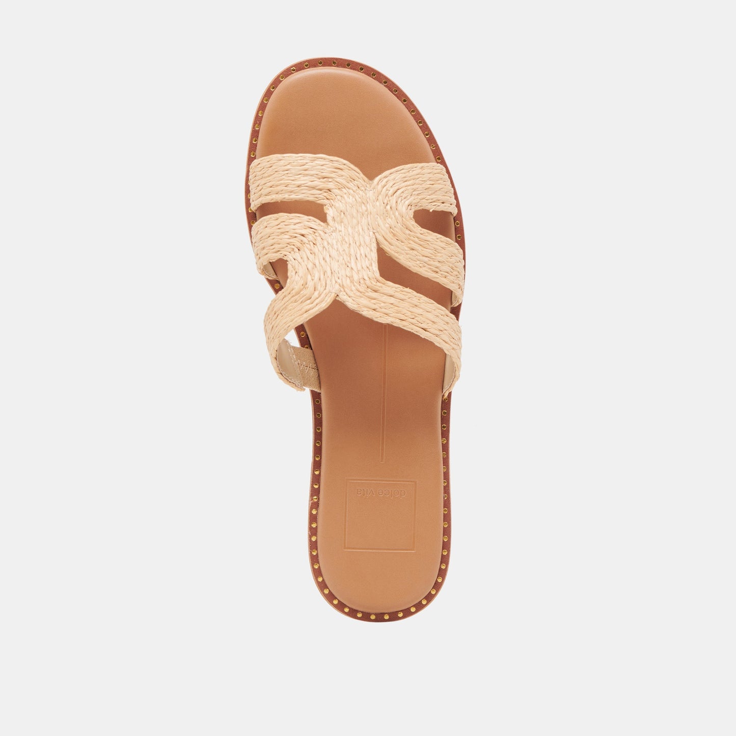 EMON SANDALS LT NATURAL RAFFIA - Dolce Vita