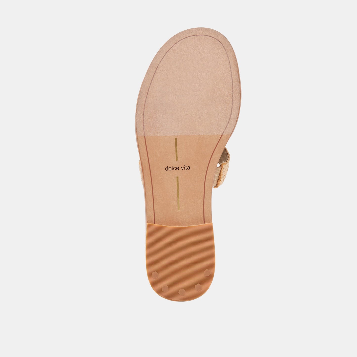 EMON SANDALS LT NATURAL RAFFIA - Dolce Vita