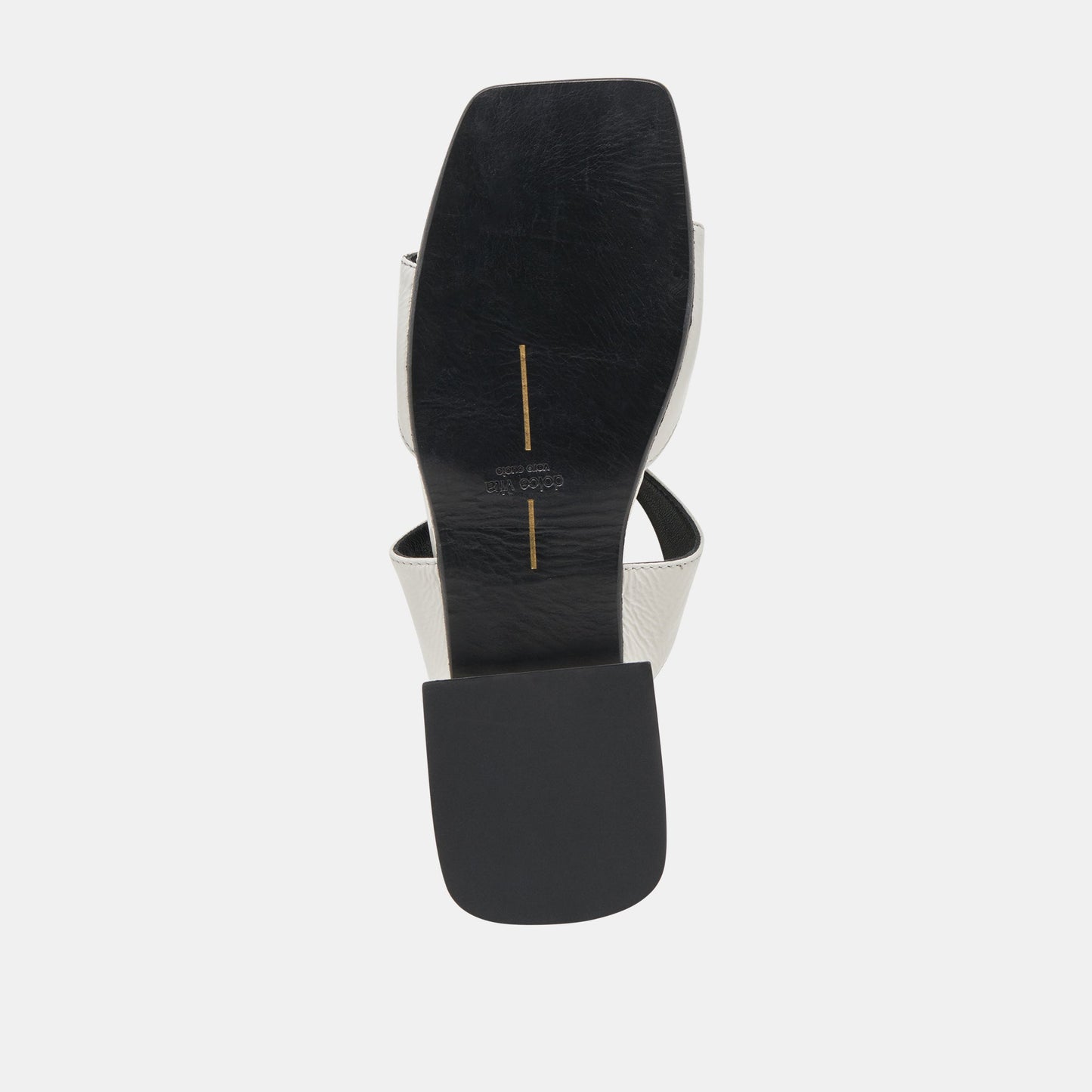 LAVERN SANDALS OFF WHITE CRINKLE PATENT - Dolce Vita