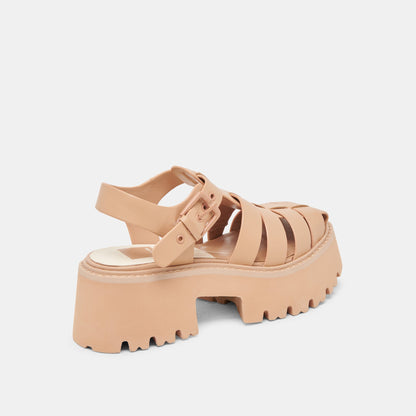 LASLY TONAL SANDALS CAFE LEATHER - Dolce Vita