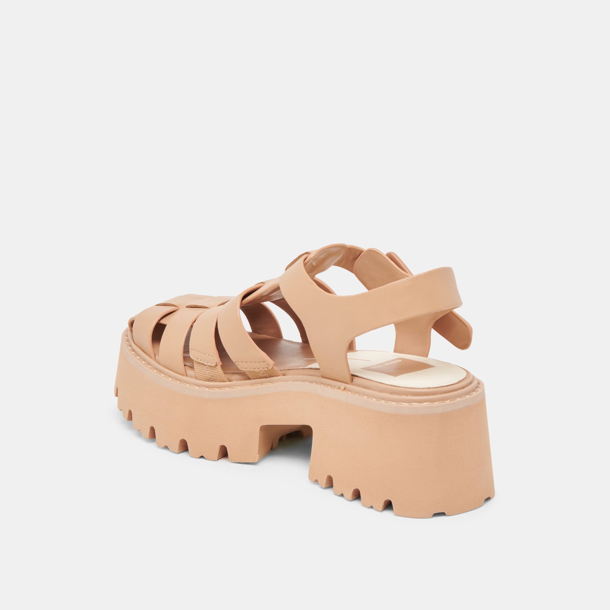 LASLY TONAL SANDALS CAFE LEATHER - Dolce Vita
