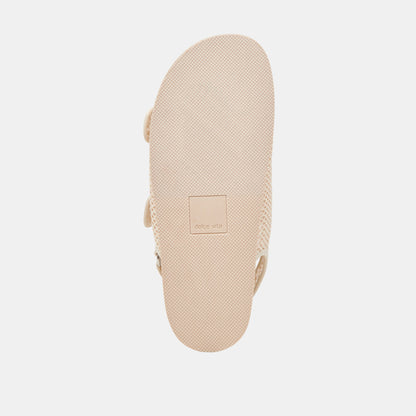 STARLA MESH SANDALS CREME WOVEN MESH - Dolce Vita